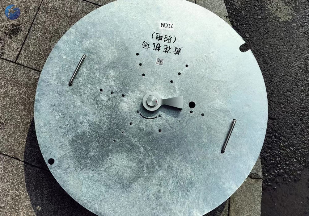 智能電子鎖井蓋安裝3 智能電子鎖井蓋安裝3