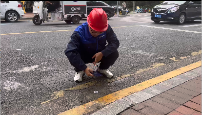 湖南新光為窨井蓋植入5G電子身份證，建立電子檔案